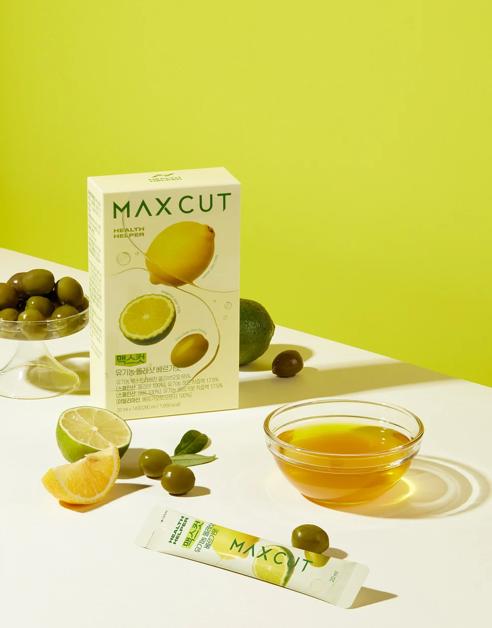 【 開團 】HEALTH HELPER MAXCUT 佛手柑橙萃檸檬橄欖油(20ML/14條)