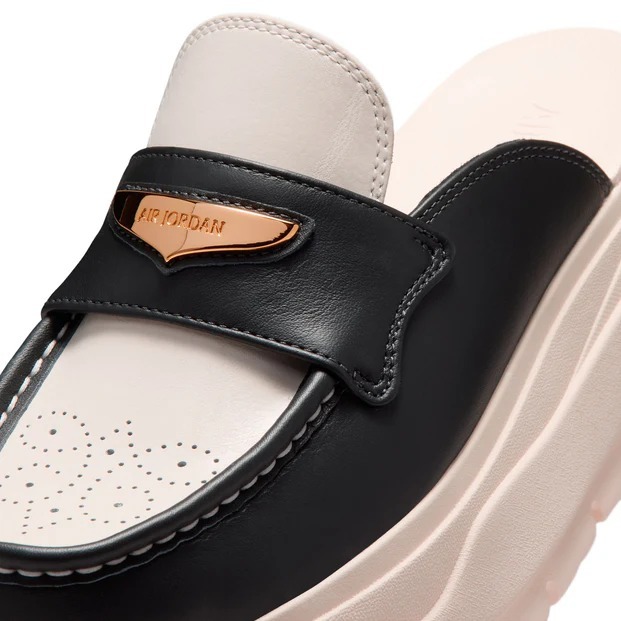 【逢甲FUZZY】W Air Jordan Loafer Mule 樂福厚底 白黑 金牌 IV5070-001