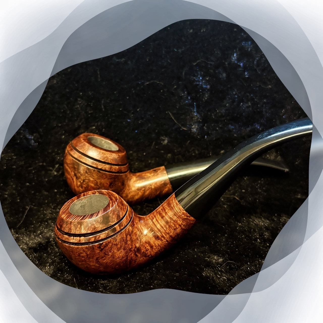 【石楠木手工煙斗】胡桃木系列｜天然實木・匠人工藝｜沉穩奢華 附煙斗袋＋濾芯＋濾網