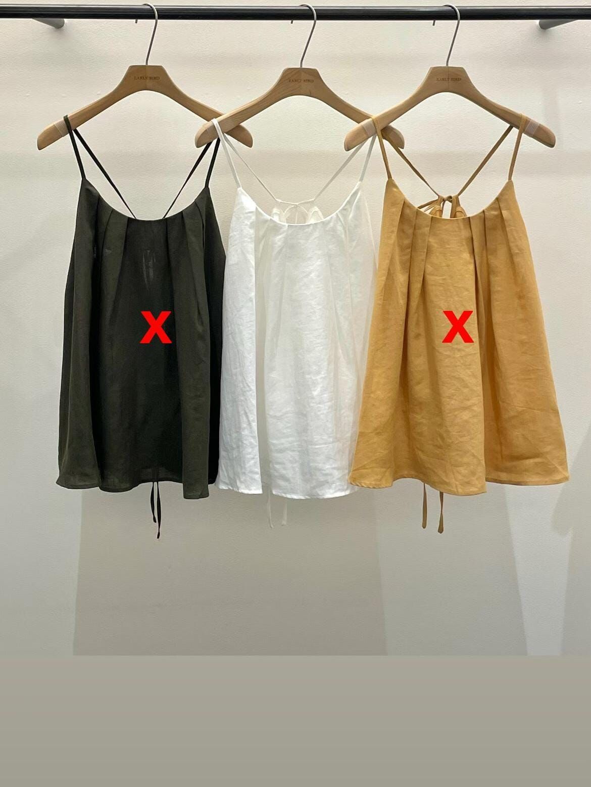 OB6225 度假風細肩帶背心 *特價貨品不設退換*