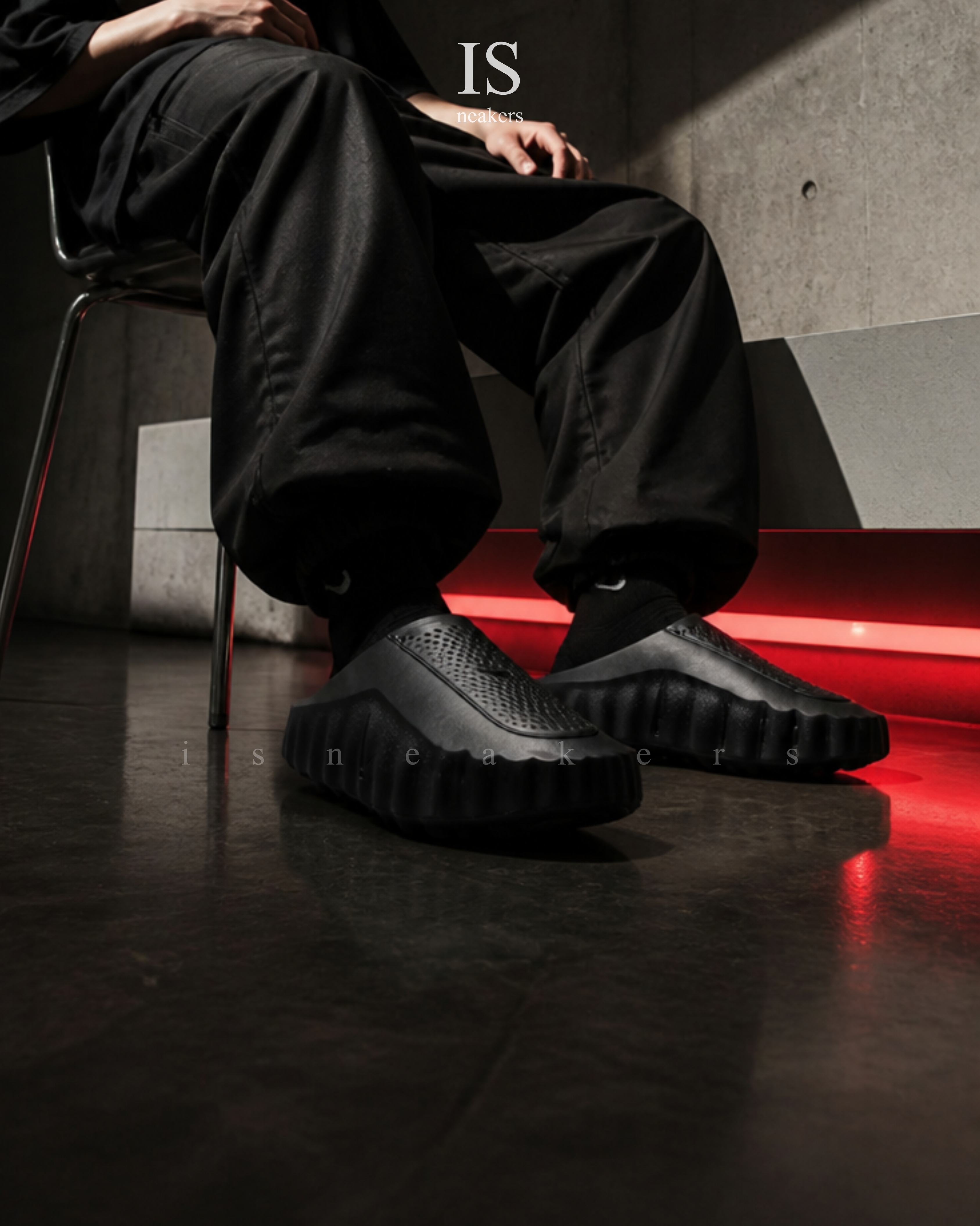 iSNEAKERS｜Nike Mind 001 黑 全黑 黑魂 按摩 拖鞋 雲朵 HQ4307-005