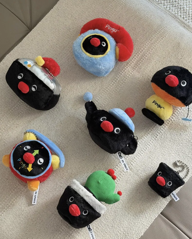 PINGU 企鵝家族 正版授權 家居日記系列 吊飾鑰匙圈 盲盒