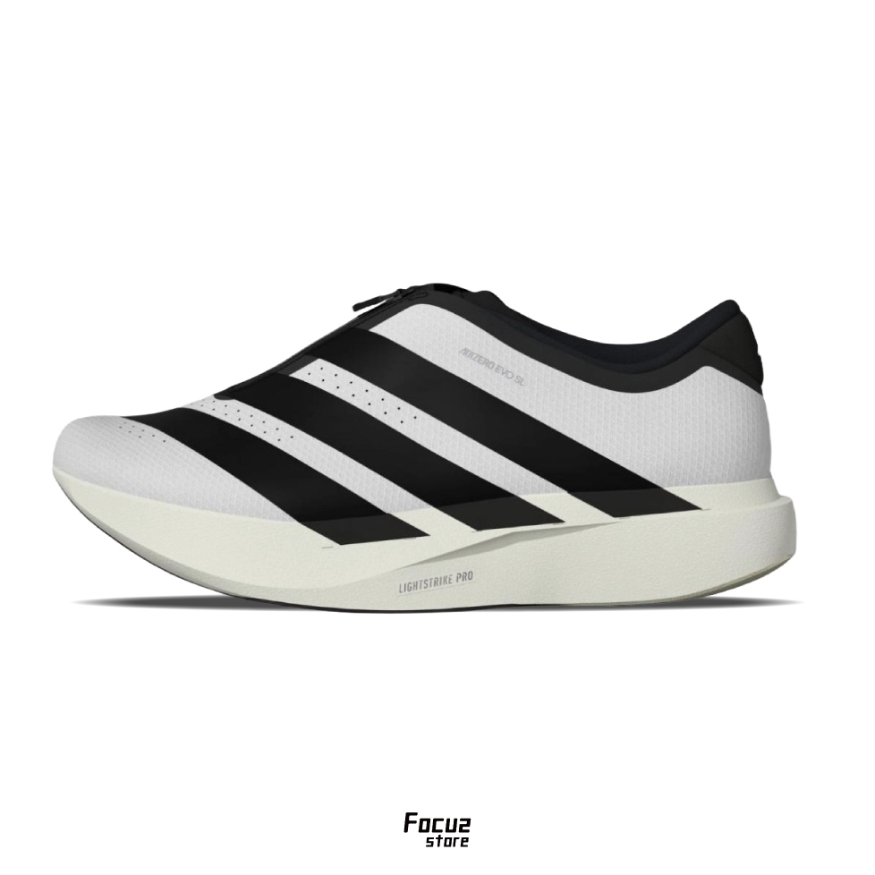 【Focus Store】預購 Adidas Adizero Evo SL Zip "White Black" 白黑 KH9623