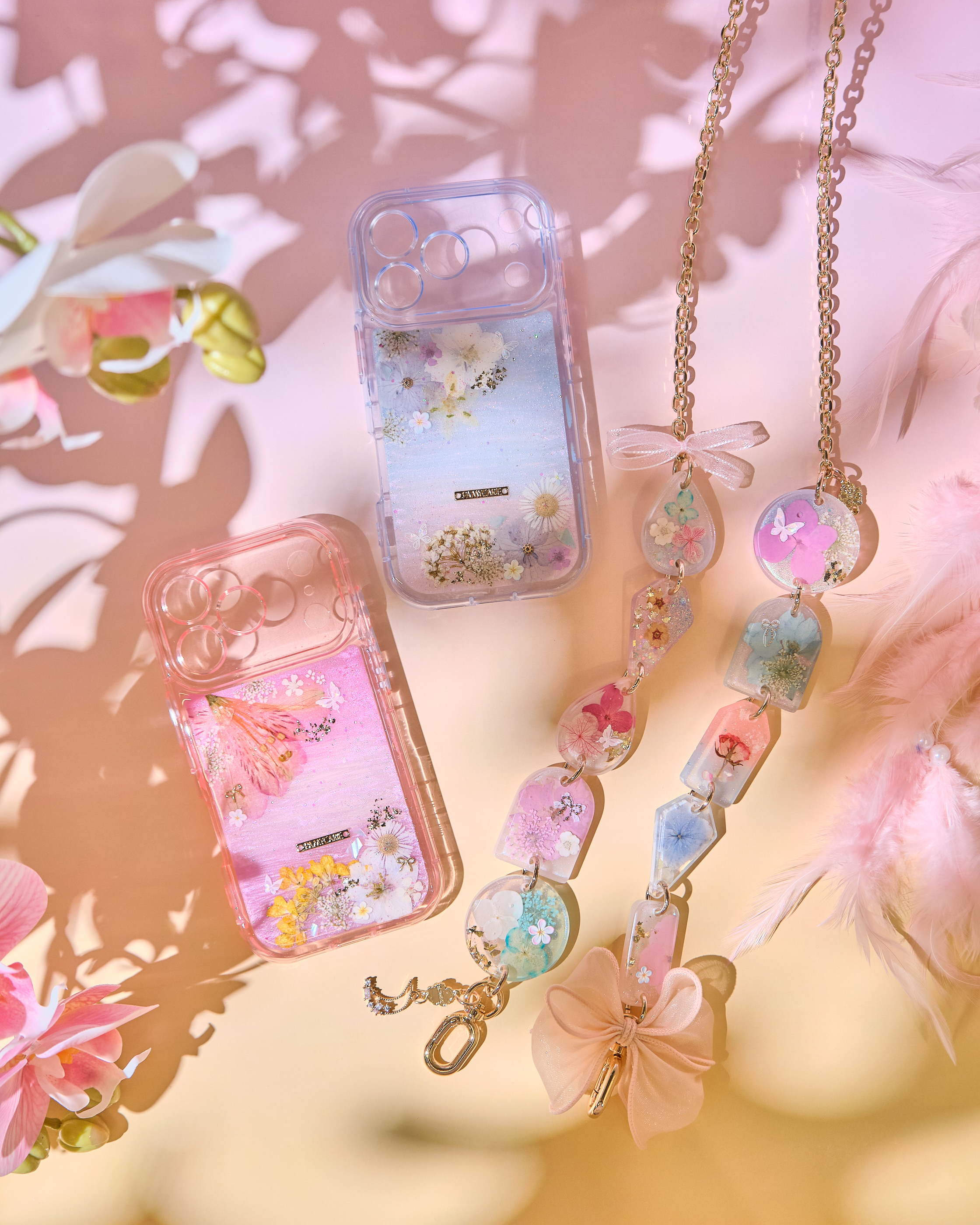 Dawn & Dusk Summer Pressed Flower Phone Case