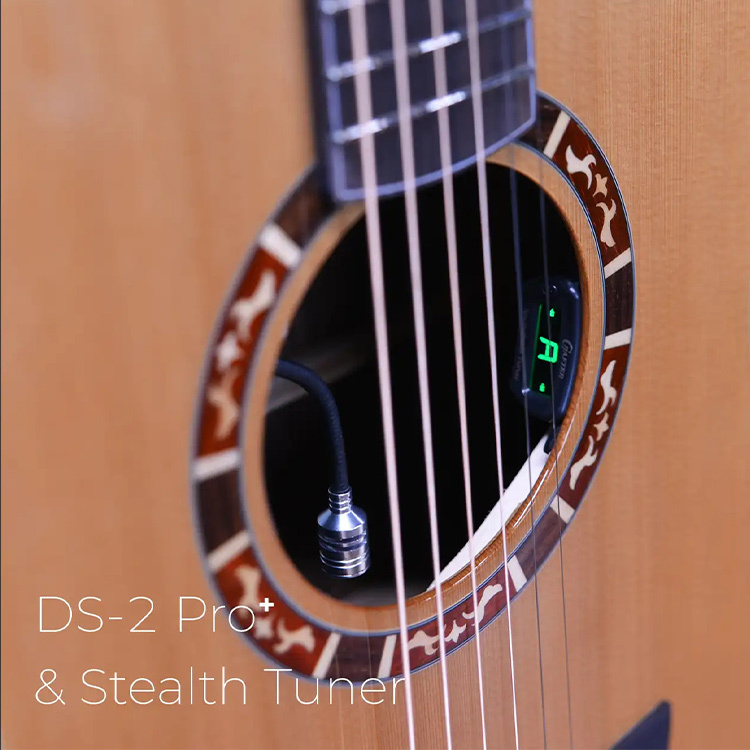 Crafter DS-2 Pro+ & Stealth Tuner 木吉他 雙系統 拾音器/調音器
