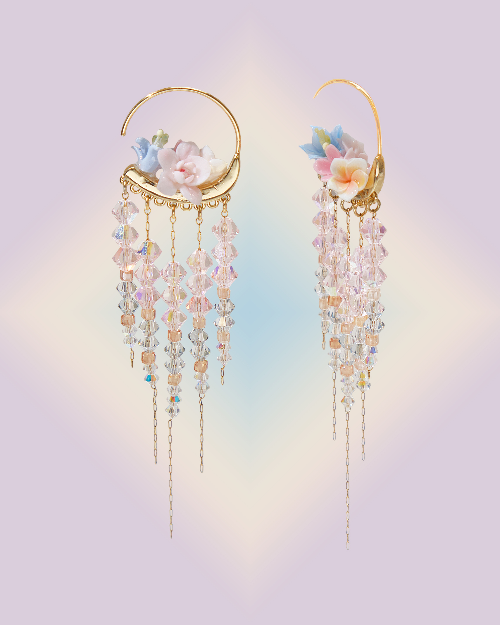 Floral Dream Chandelier Earrings
