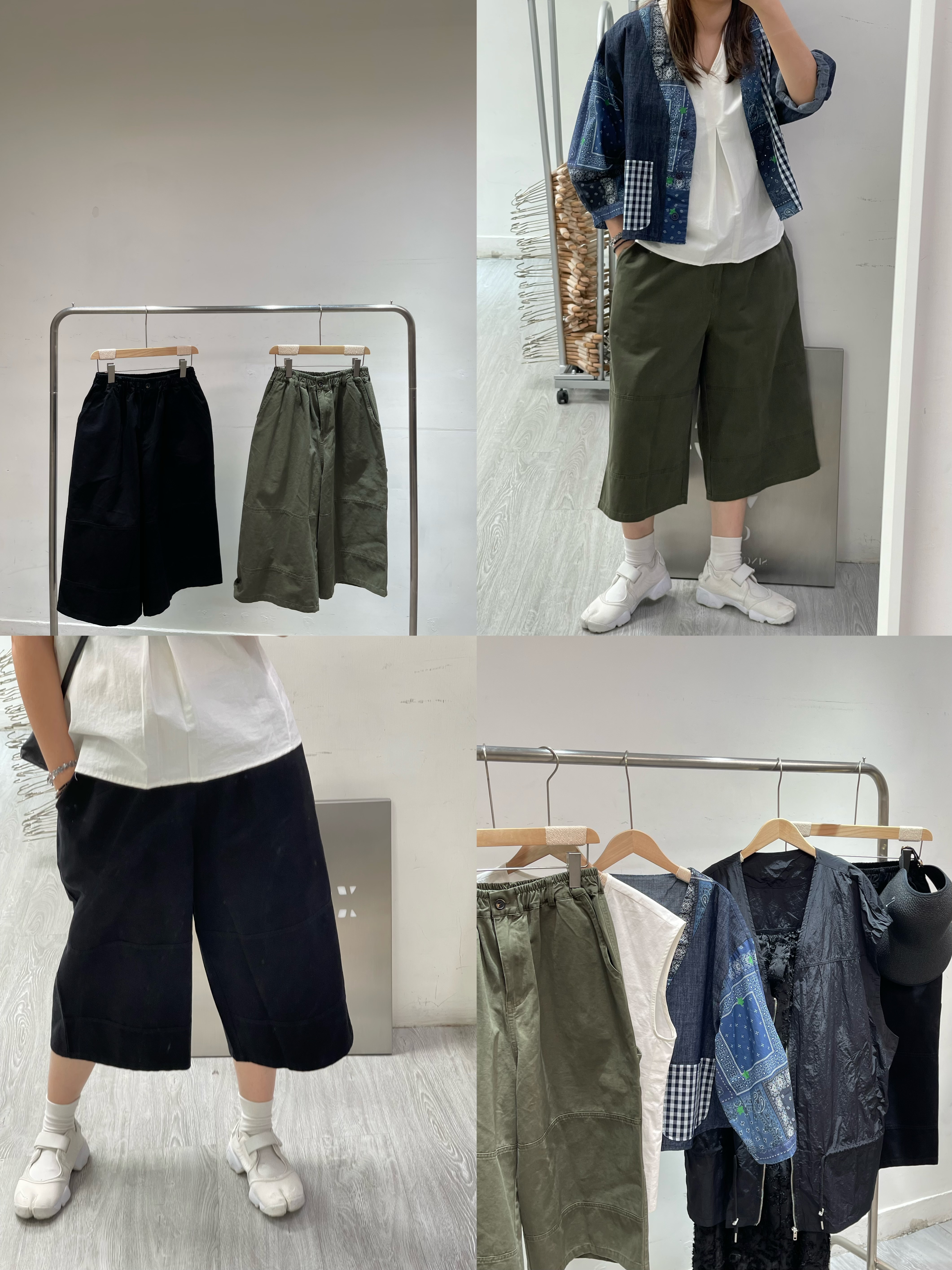 03688a/型格工裝簡約中長褲 27-42/44/28