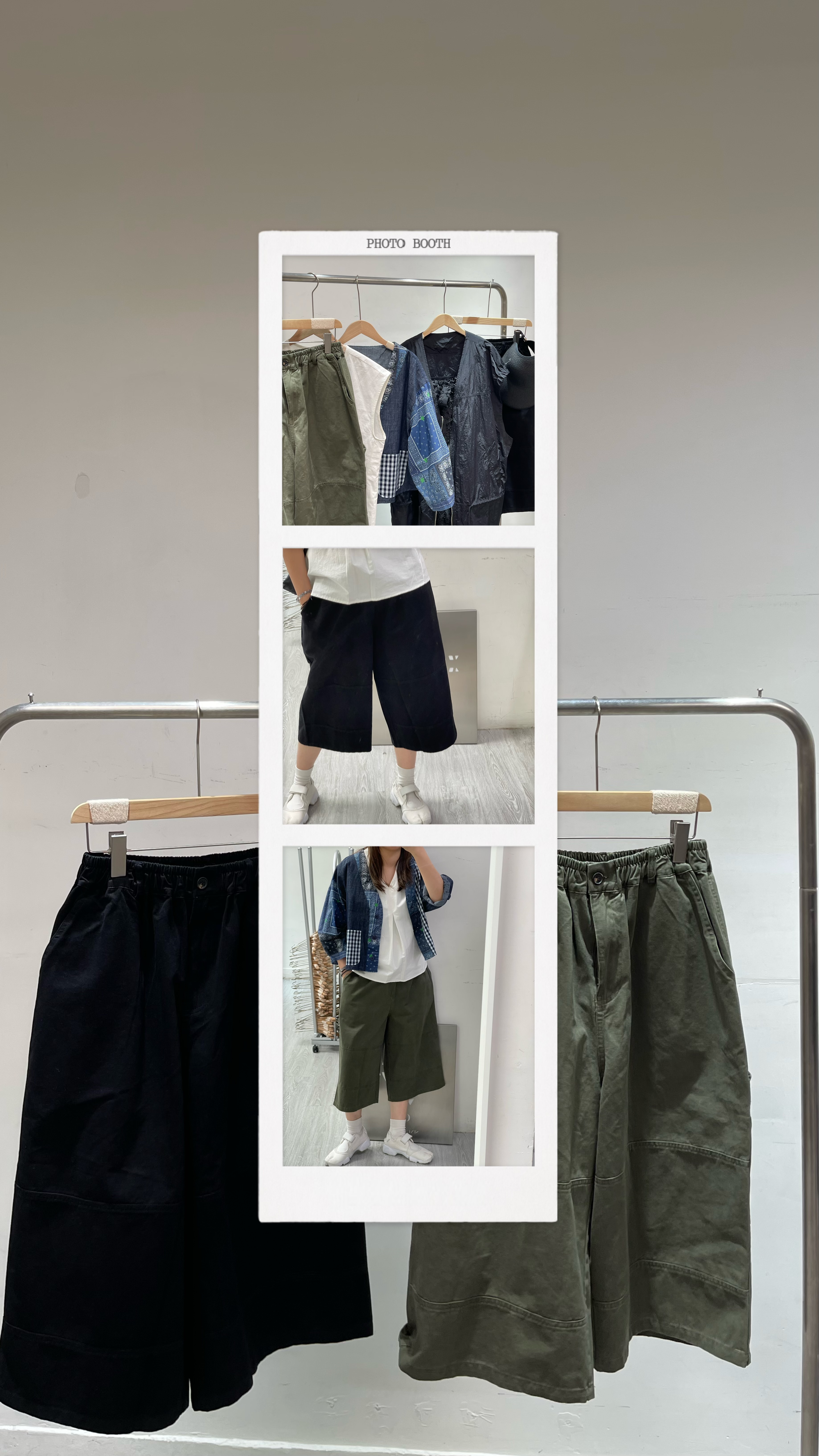03688a/型格工裝簡約中長褲 27-42/44/28