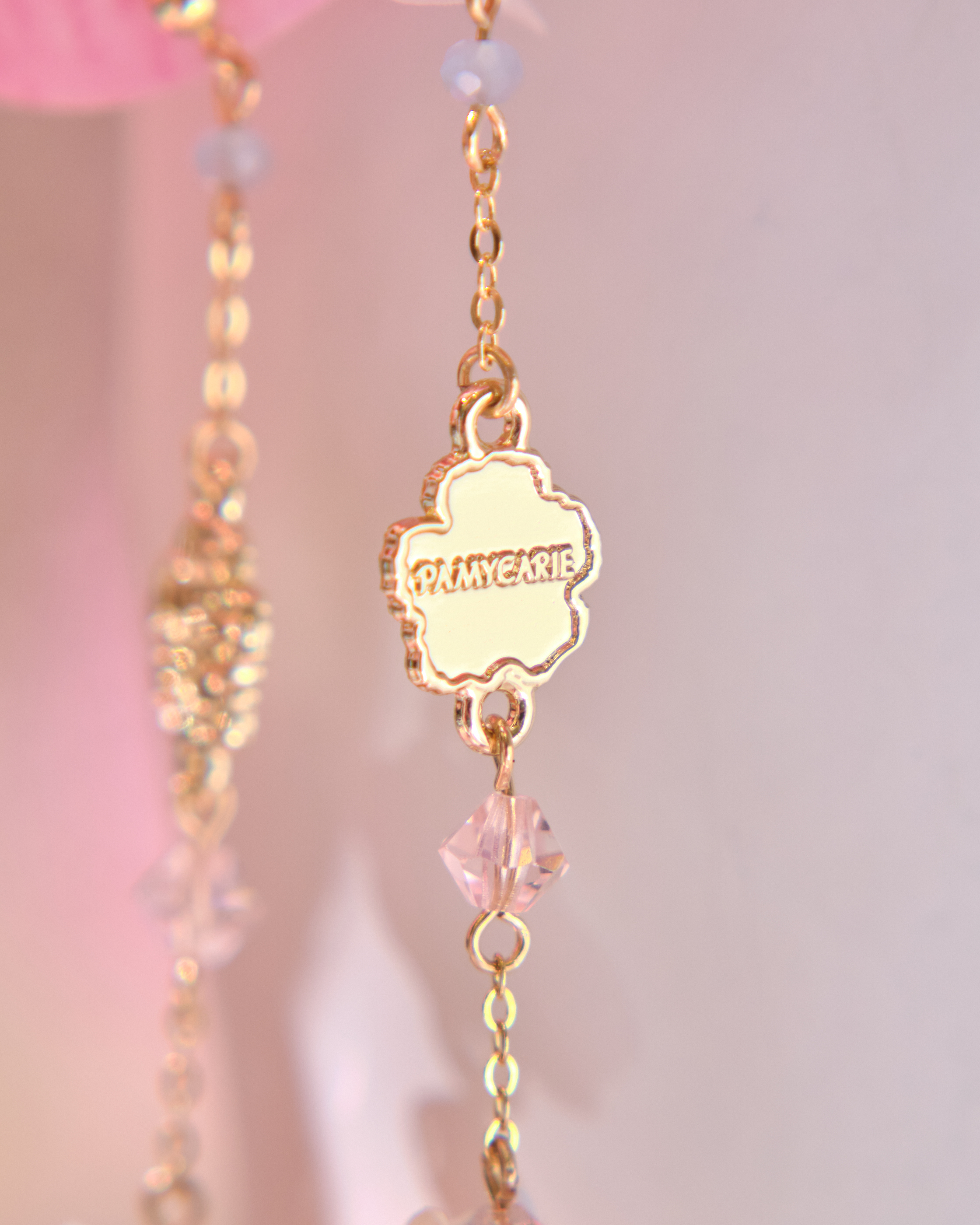 Moonlit Rose & Plumeria Bouquet Earrings