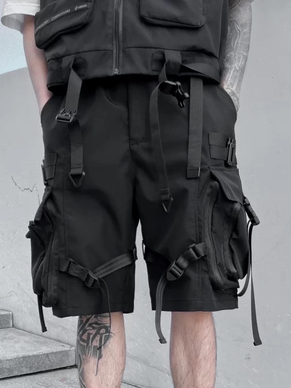 𝙏𝙀𝘾𝙃𝙒𝙀𝘼𝙍 戰術工裝衝鋒直筒五分褲