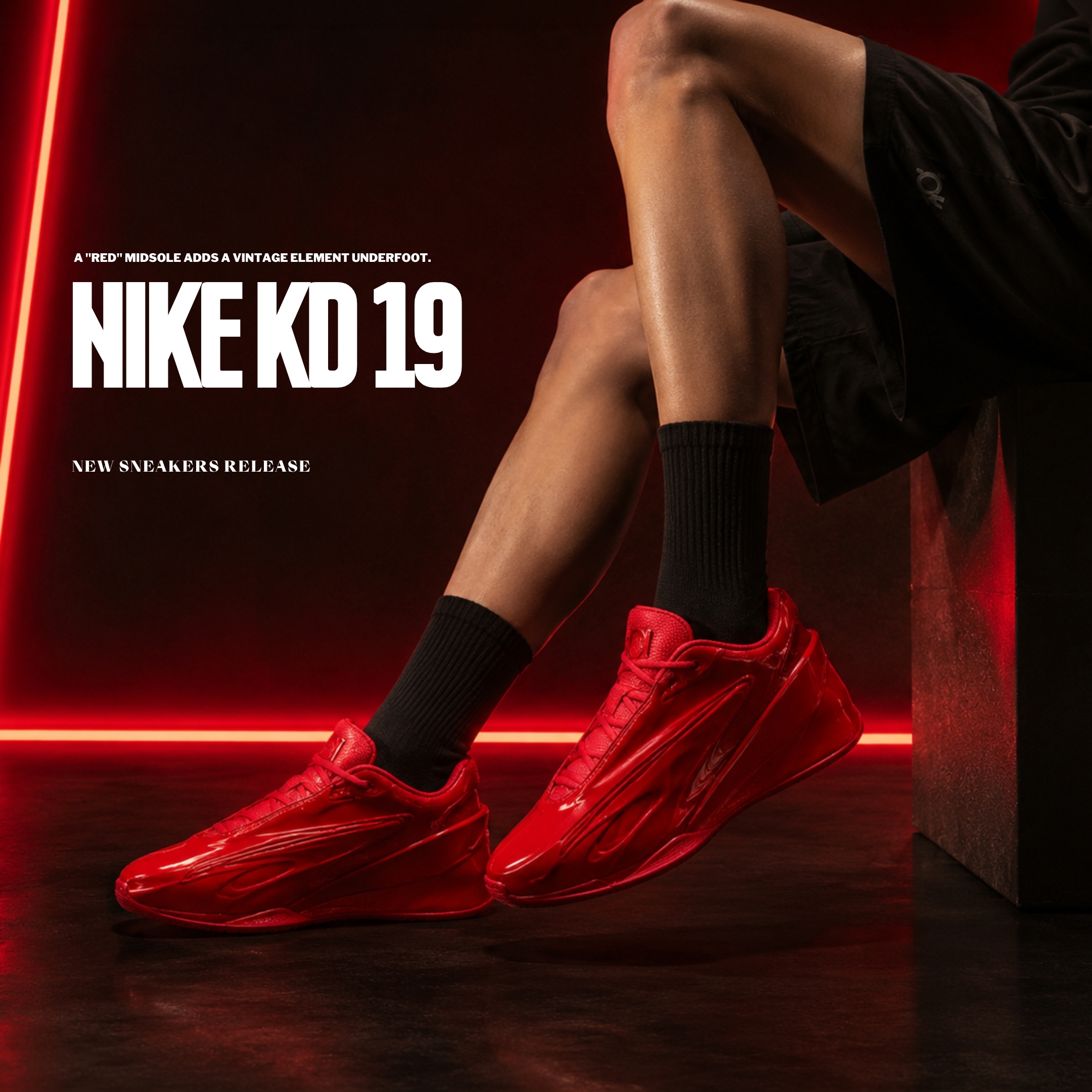 NICEDAY 代購 NIKE KD 19 CANDY APPLE 蘋果紅 紅 紅色 杜蘭特 籃球鞋 實戰 IH1120-600
