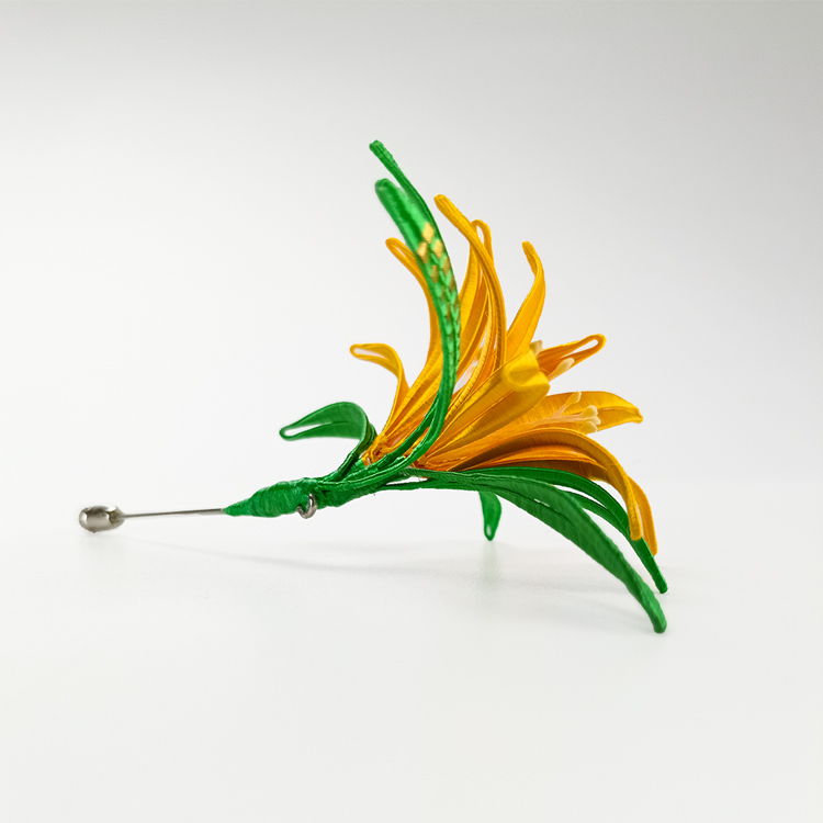春仔花《金萱花》背面展示。
