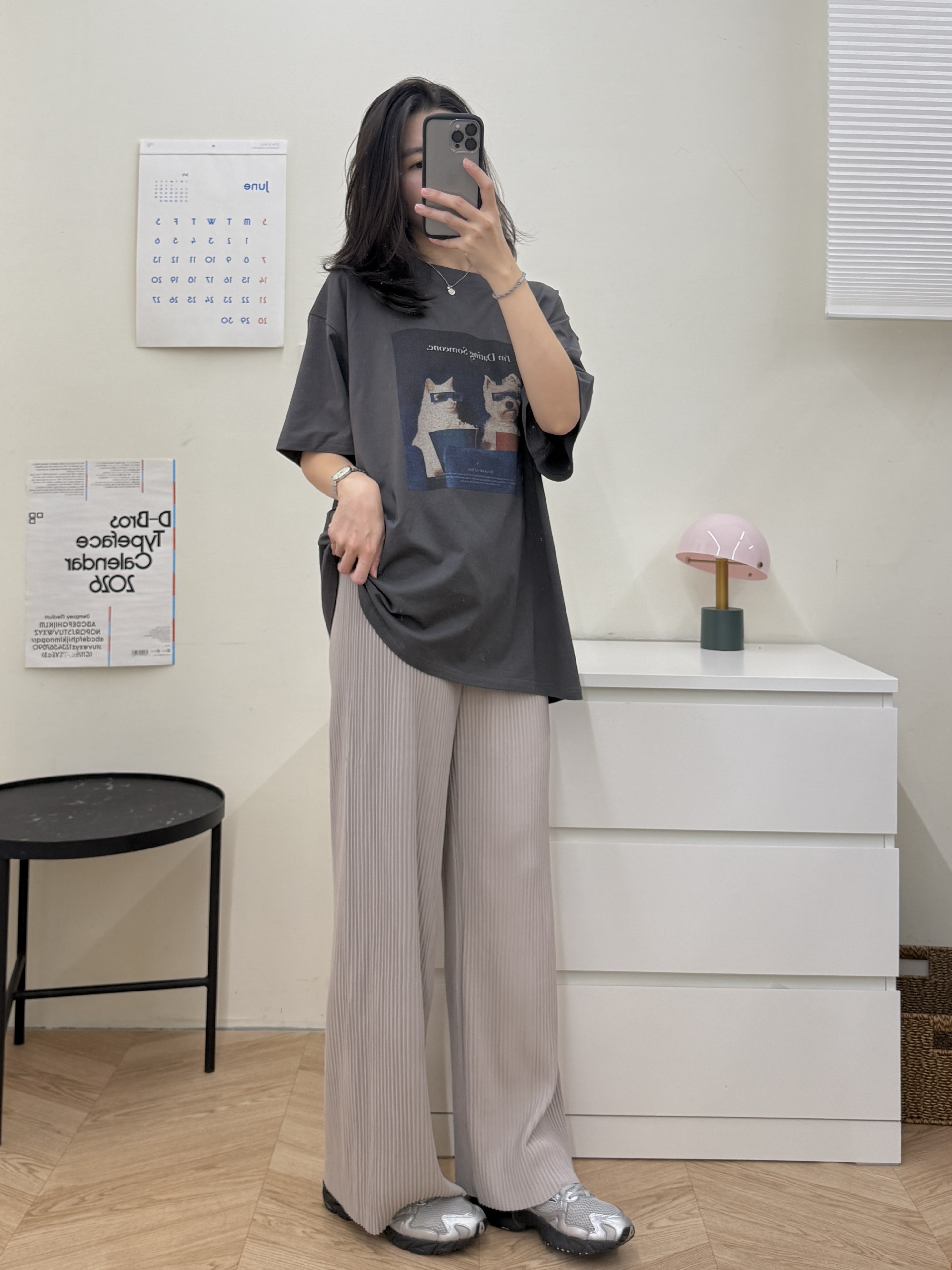 壓褶挺版舒服褲*3色