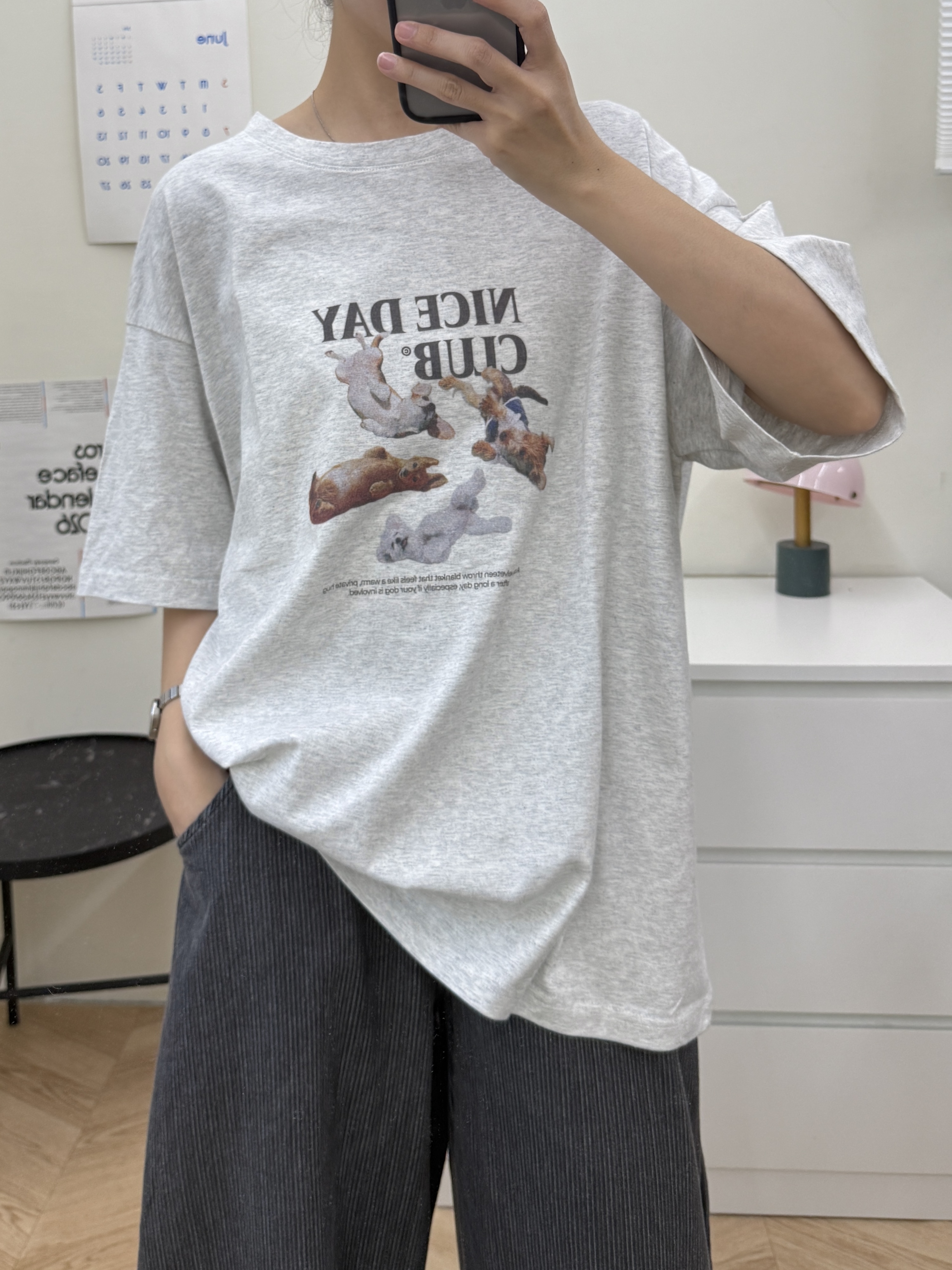 狗狗攤肚肚大T*3色