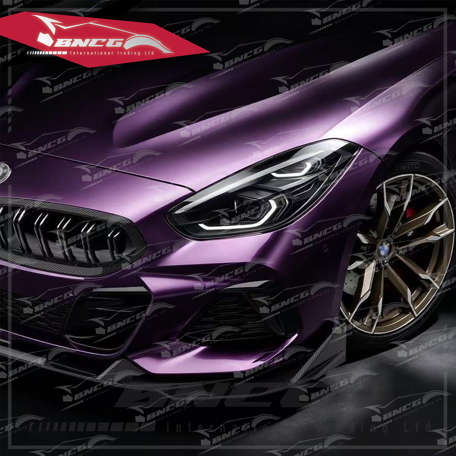寶馬 BMW Z4 G29 19+年 SQ款 改裝 乾碳纖維 外觀件 空力套件 前導流 鏡殼 水箱罩 後導流 側裙 後風刀 尾翼
