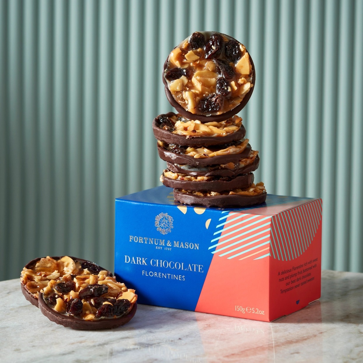 【預購】Fortnum & Mason H0715500 Florentines 佛羅倫薩餅乾 150g