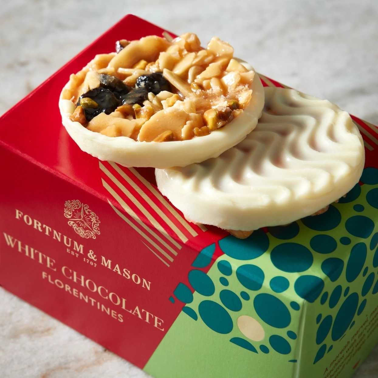 【預購】Fortnum & Mason H0715500 Florentines 佛羅倫薩餅乾 150g