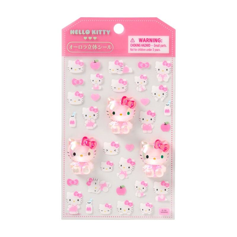 日本 Sanrio 貼紙收藏系列 - 極光3D貼紙