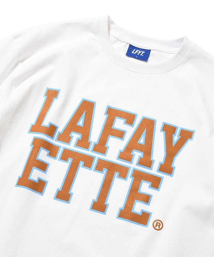 LFYT - LS260108 LINE BREAK TEE - WHITE - Lafayette