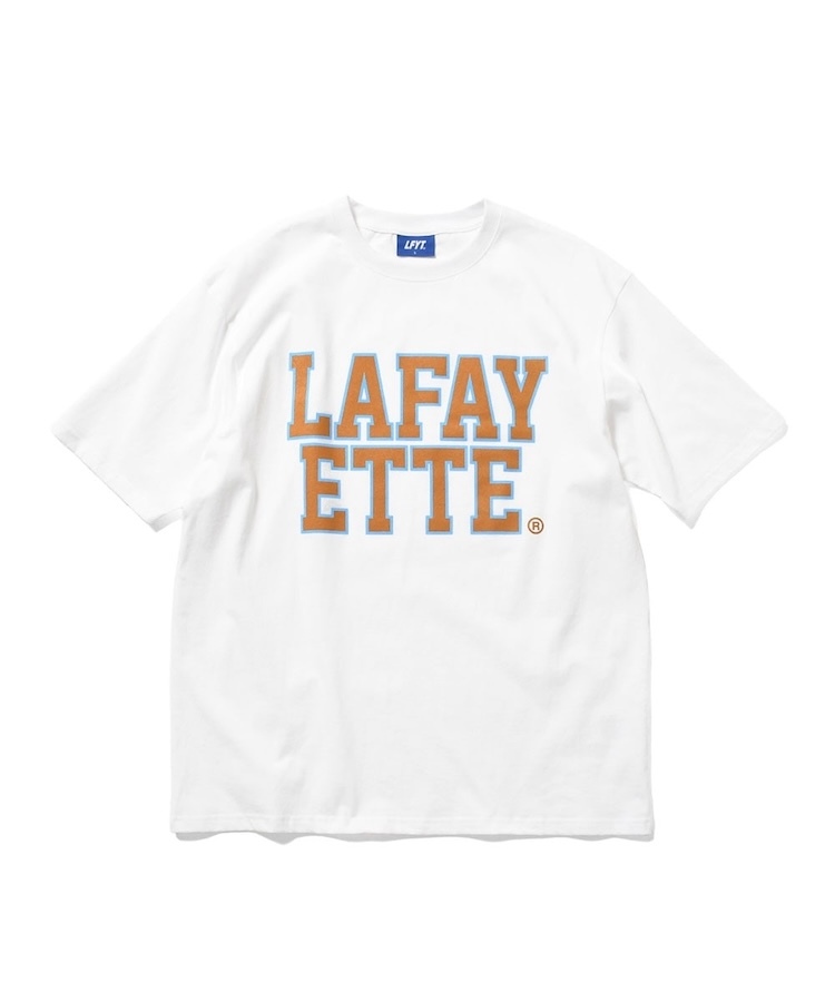 LFYT - LS260108 LINE BREAK TEE - WHITE - Lafayette