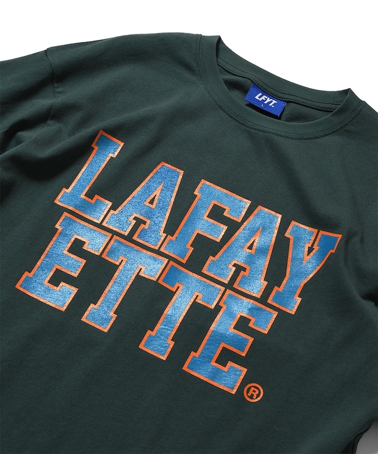 LFYT - LS260108 LINE BREAK TEE - GREEN - Lafayette