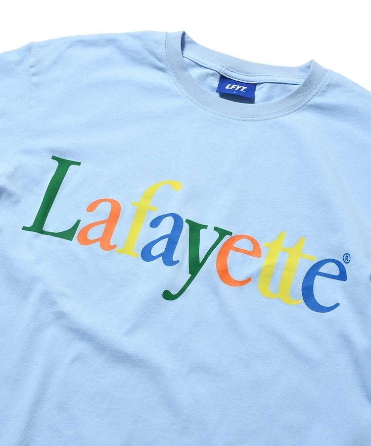 LFYT - LS260110 DIGITAL ICON TEE - LIGHT BLUE - Lafayette