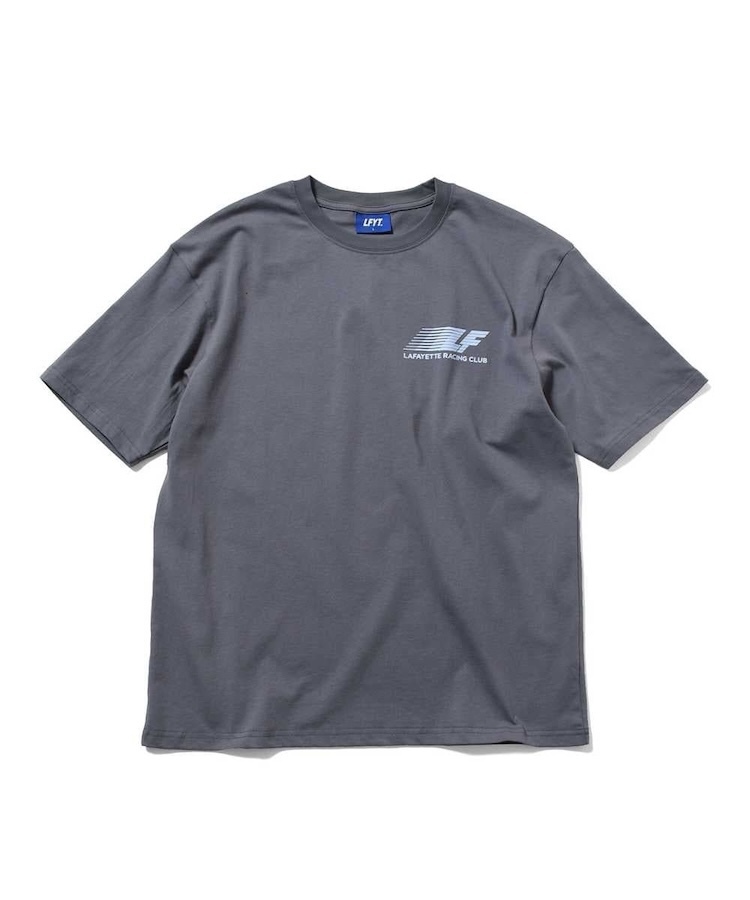 LFYT - LS260112 RACING CLUB TEE - CHARCOAL - Lafayette