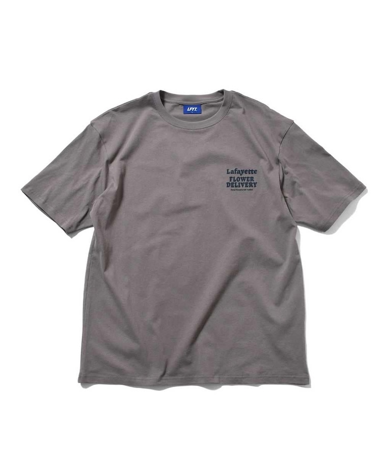 LFYT - LS260114 FLOWER DELIVERY TEE - CHARCOAL - Lafayette