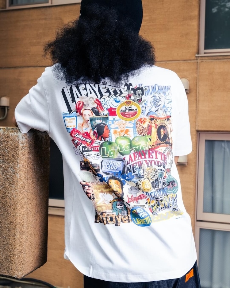 LFYT - LE260104 Lafayette Logo XXIII Anniv Tee - WHITE - Lafayette