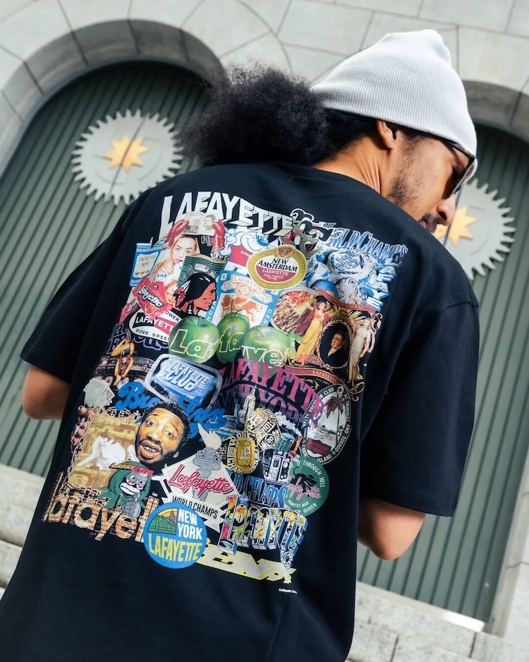 LFYT - LE260104 Lafayette Logo XXIII Anniv Tee - BLACK - Lafayette