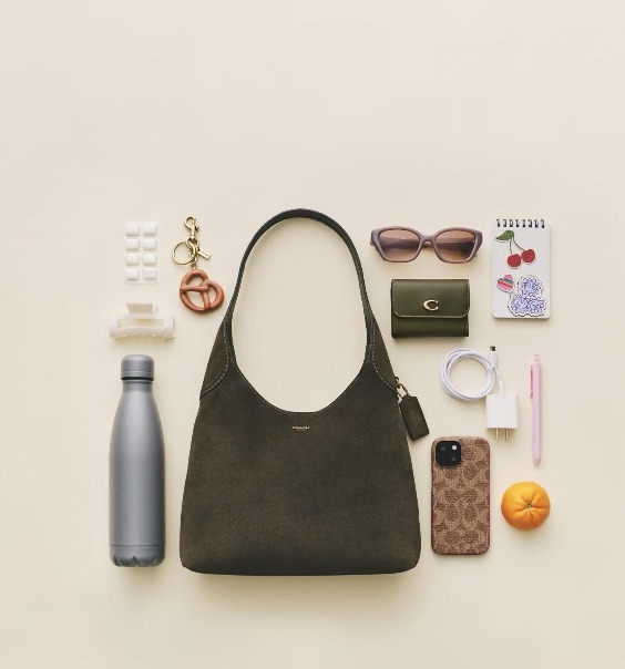 【預購】Coach Brooklyn H071581 Shoulder Bag 34 （橄欖綠麂皮）