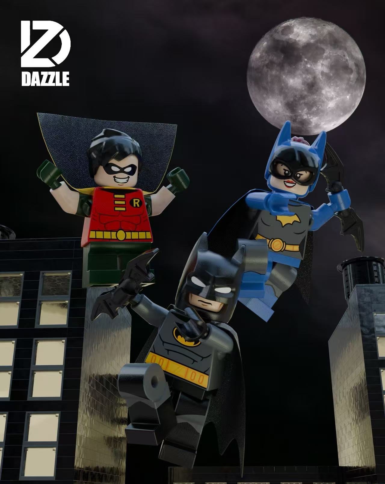 【Preorder】【Dazzle Brick】TAS Robin & Batgirl