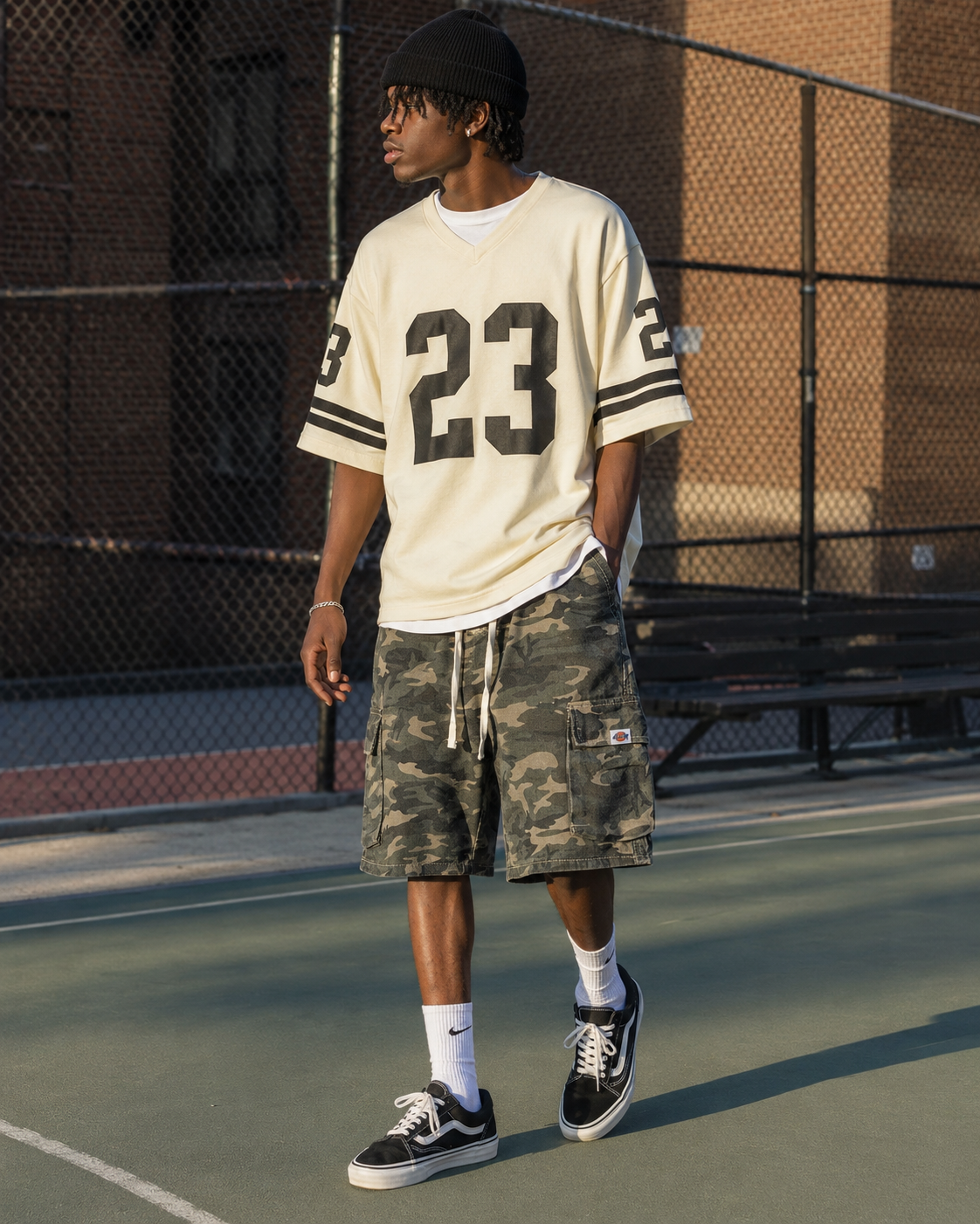 DICKIES 經典 美式 抽繩 百搭 迷彩 直筒 工裝 短褲 DKU262MSPA57