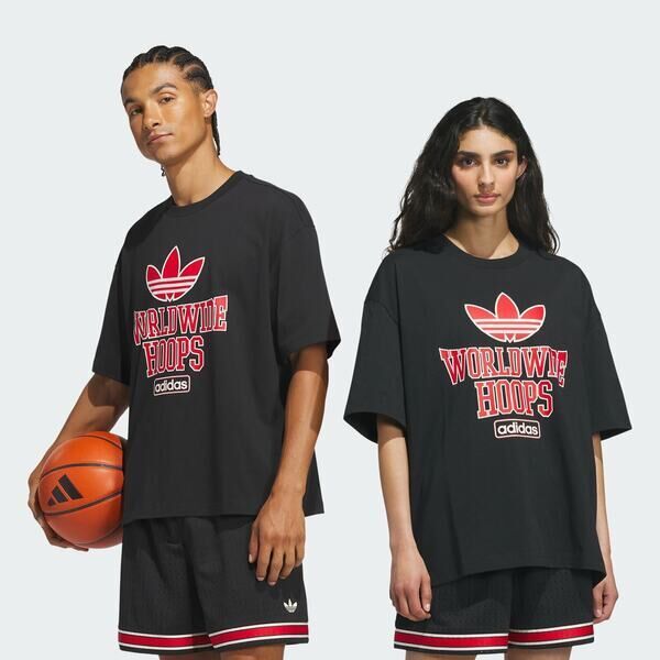 Adidas 愛迪達 Wwh 1 World Tee KG9174 男女 T恤 運動上衣 休閒短袖 黑 亞版