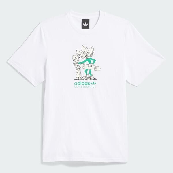 Adidas 愛迪達 Fsbs Push Tee KS2286 男女 T恤 運動上衣 休閒短袖 白 亞版 純棉