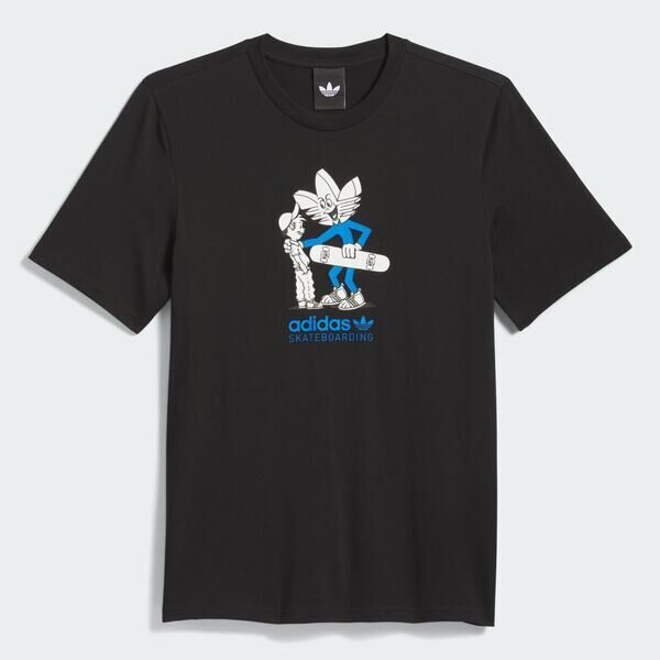 Adidas 愛迪達 Fsbs Push Tee KR2406 男女 T恤 運動上衣 休閒短袖 黑 亞版 純棉