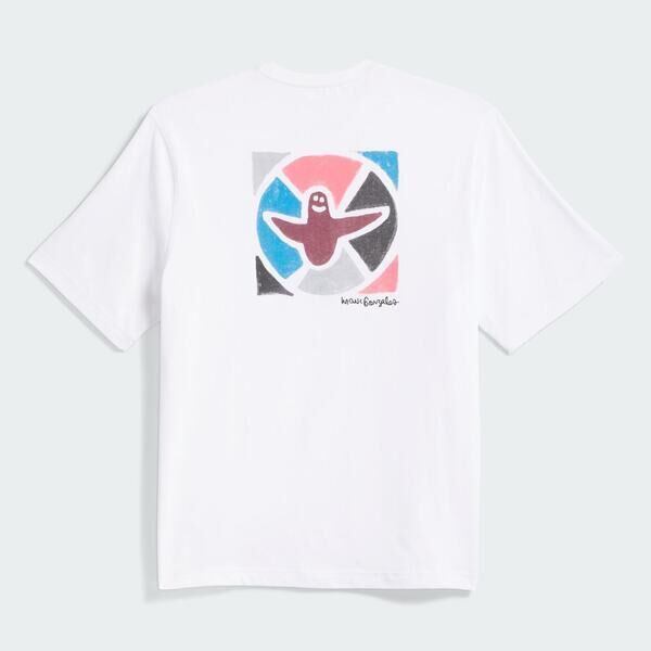 Adidas 愛迪達 Gonz Mod Tee KQ6272 男女 T恤 運動上衣 休閒短袖 白 亞版