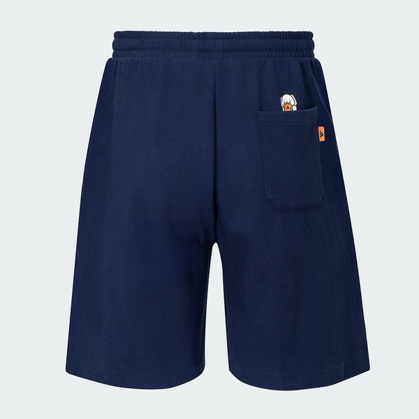 Adidas 愛迪達 Gfx Kn Shorts KR5086 男 短褲 運動短褲 休閒短褲 黑 亞版 小狗印花