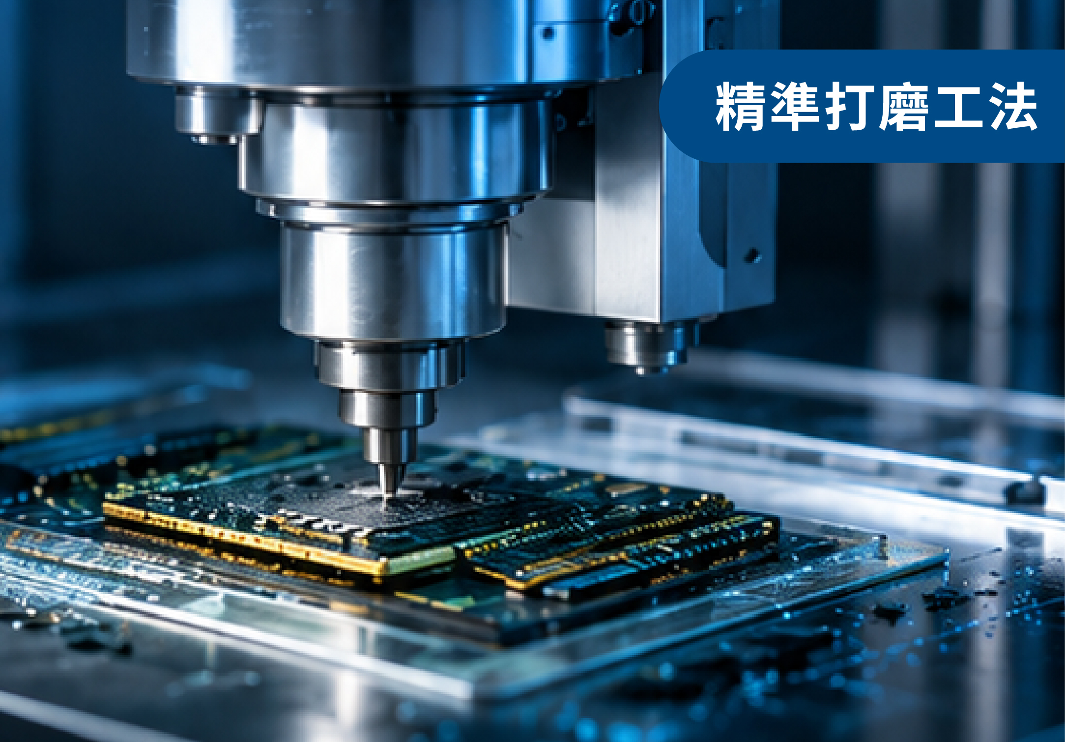Q哥 CNC 精準打磨工法