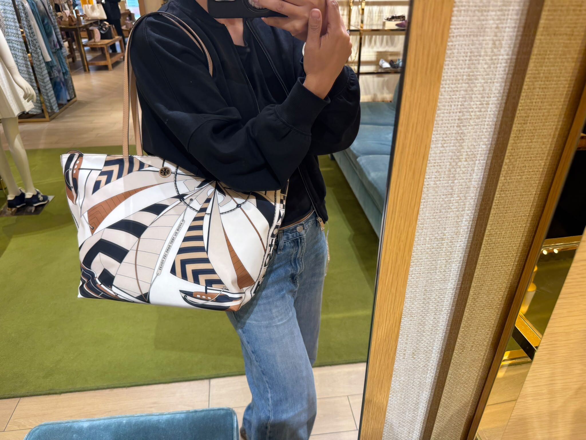 LYS02078 Tory Burch Ella 超輕身雙面Tote Bag