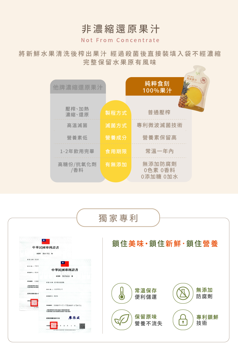 純粹食刻-100%鳳梨汁