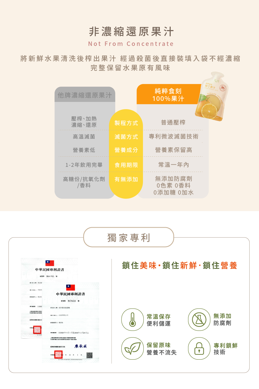 純粹食刻系列果汁