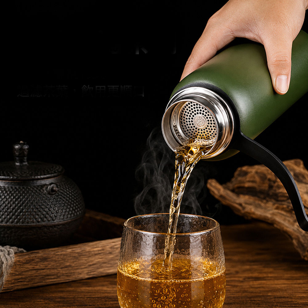 登峰真空保溫杯800ml