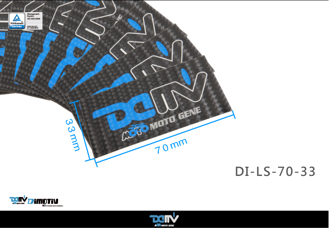 【DIMOTIV】DIMOTIV LOGO貼 碳纖維保護貼