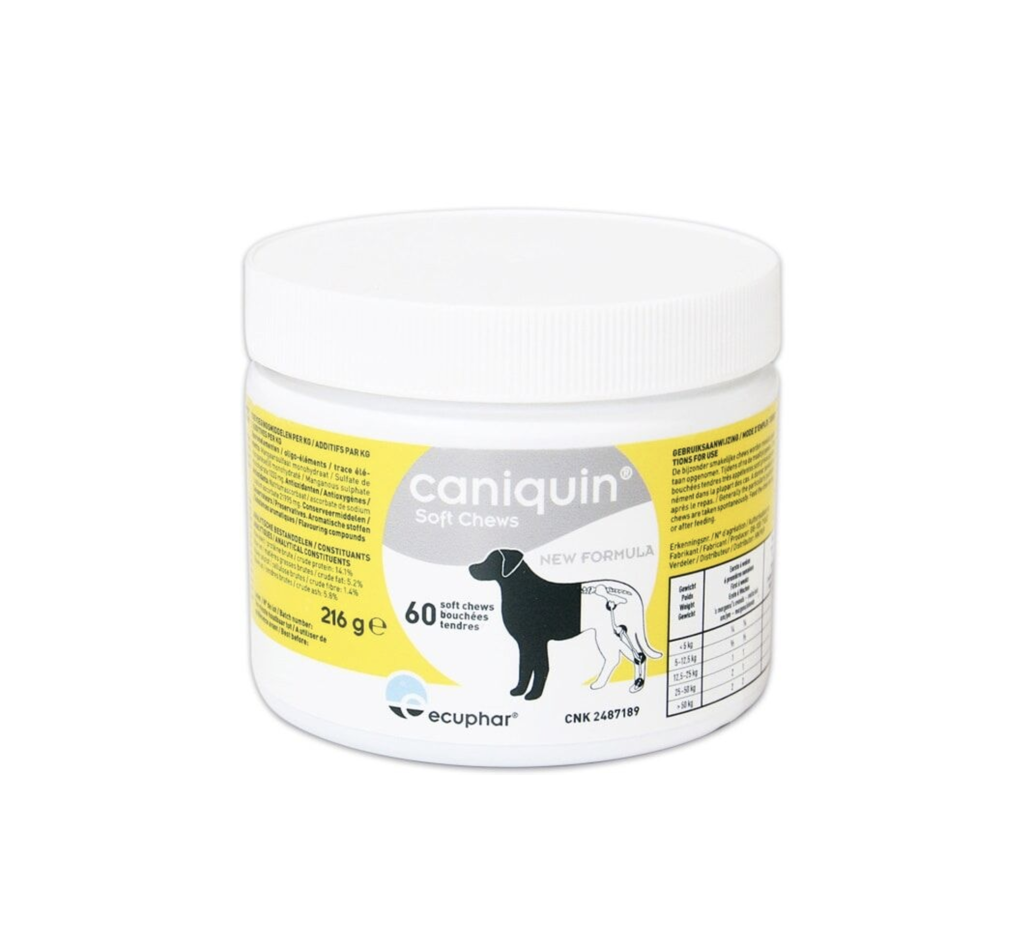 Ecuphar科盾 Caniquin關節肉粒小食 (狗用) 60粒