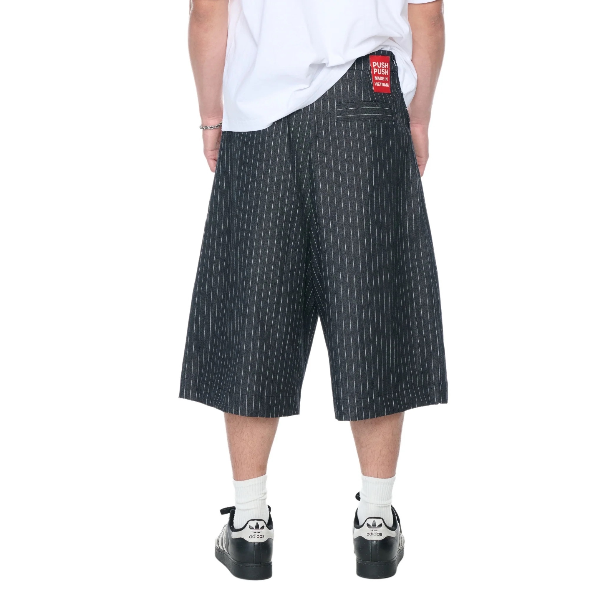 Push Push PP Pinstripe Jort