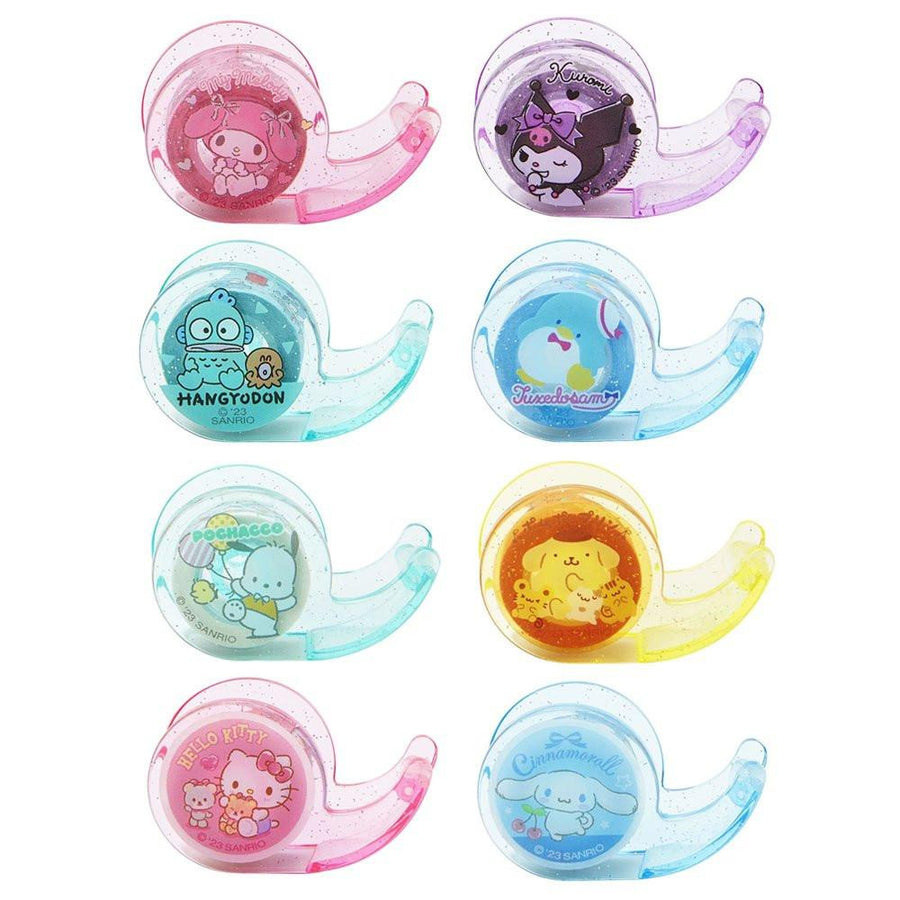 日版Sanrio 美紋紙膠紙連座+收納盒 自選組合