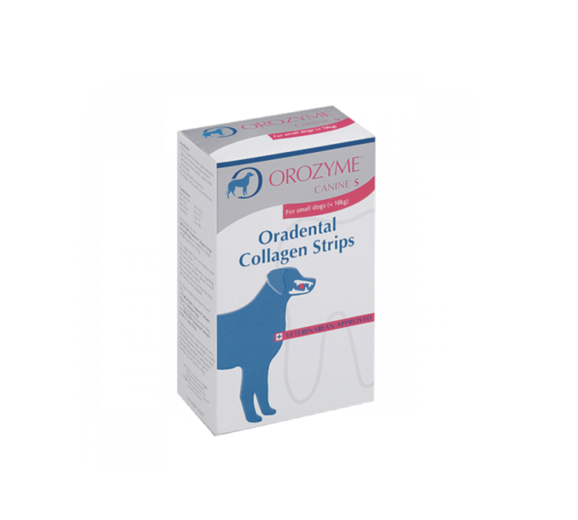 Ecuphar科盾 牙齒護理 - 狗專用 - Orozyme 骨膠原潔牙條 小型 24條裝