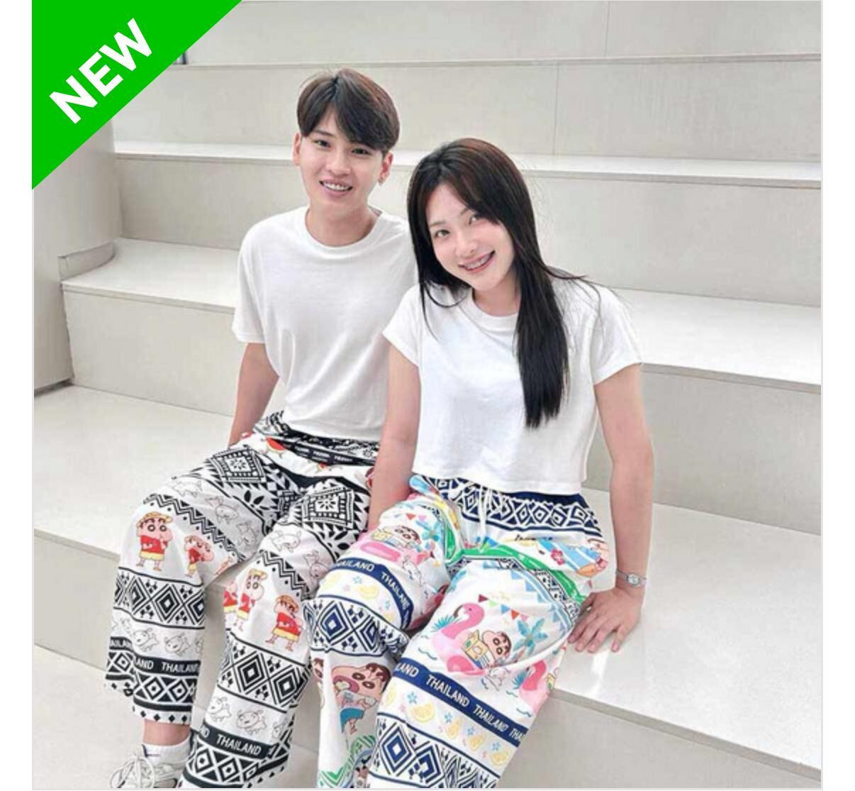 最新 泰國 7-11聯乘蠟筆小大象褲