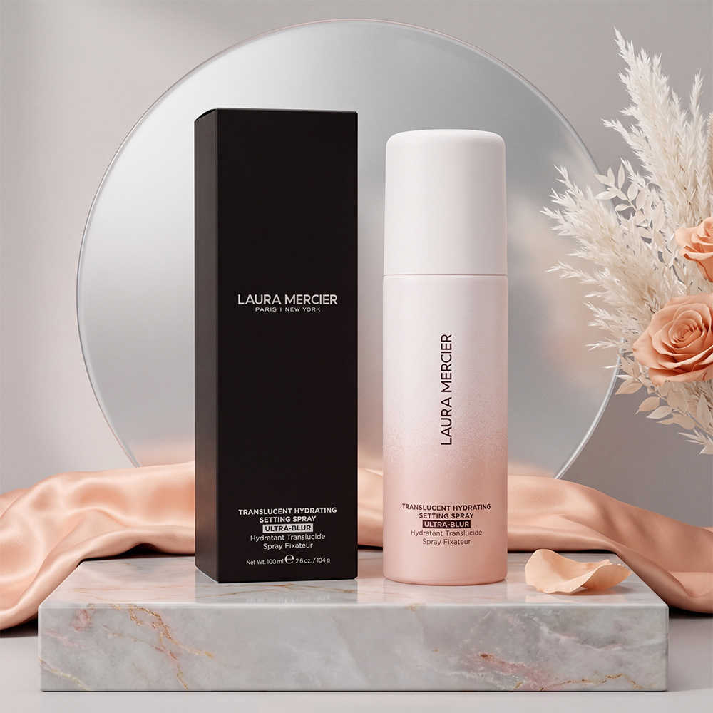 laura mercier 蘿拉蜜思 鎖妝柔霧定妝噴霧(100ml)-國際航空版